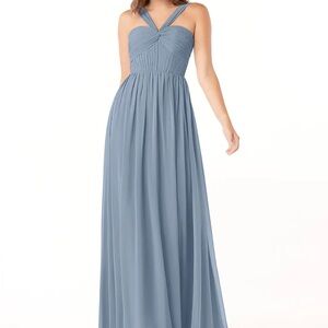Elegant Blue Maxi Dress